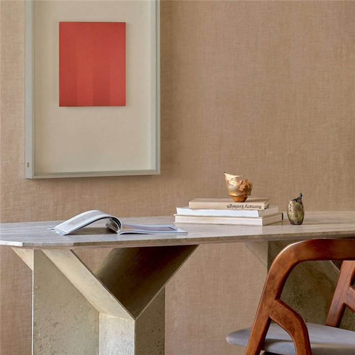 Elitis|Wallcovering velvet mottled brown|Wall Coverings