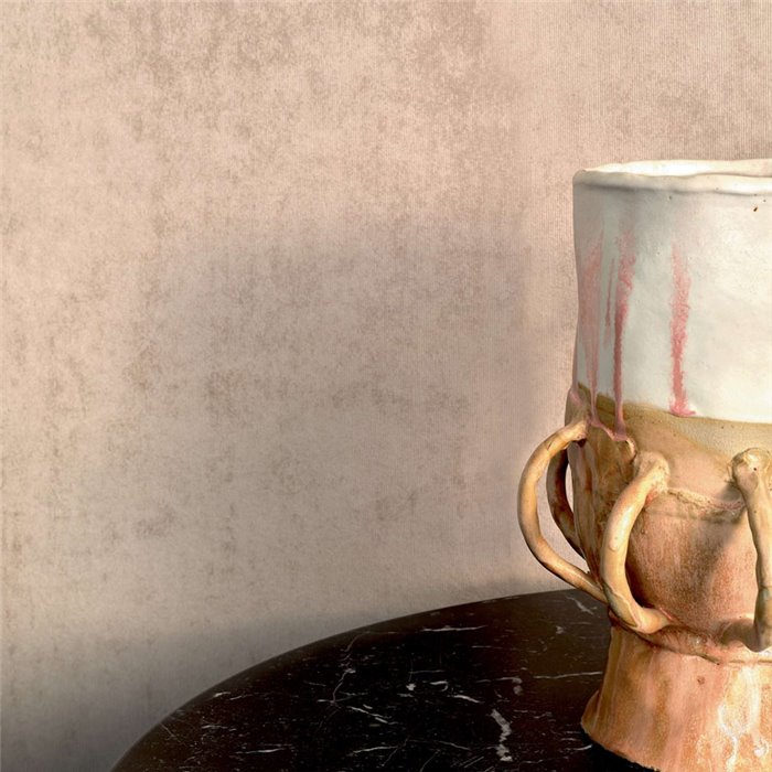 Elitis|Wallcovering plain ribbed velvet beige|Wall Coverings