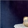 Elitis|Wallcovering plain ribbed velvet dark blue|Wall Coverings