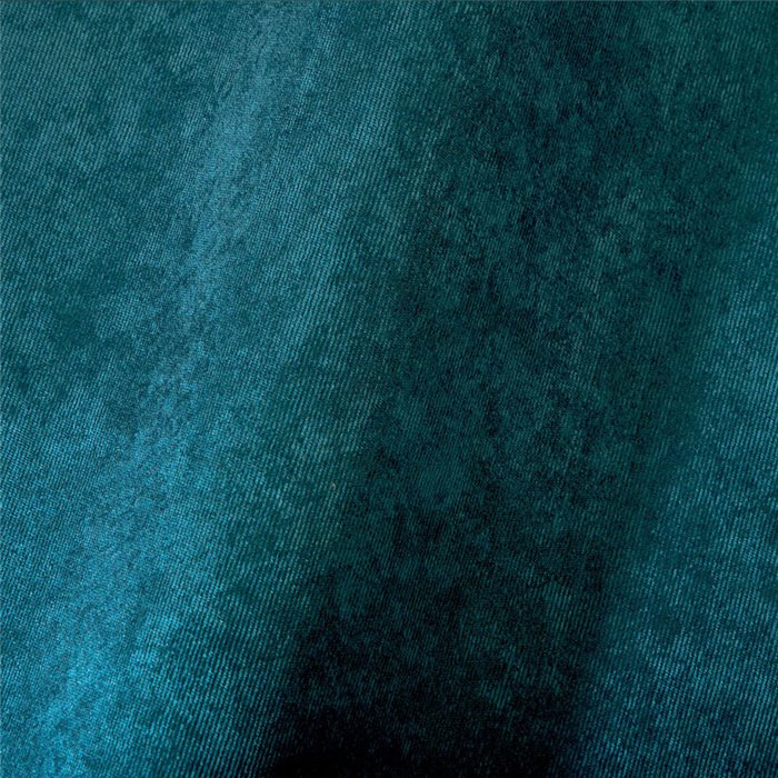Elitis|Wallcovering plain ribbed velvet petrol blue|Wall Coverings
