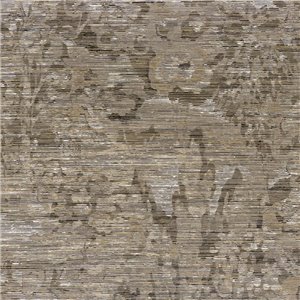 Casamance|Wallcovering botanical embroidery sisal white contemporary|Wall Coverings