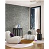Casamance|Wandverkleidung Jacquard inspiriert von Verdure-Tapisserien steinblau|Wandverkleidungen