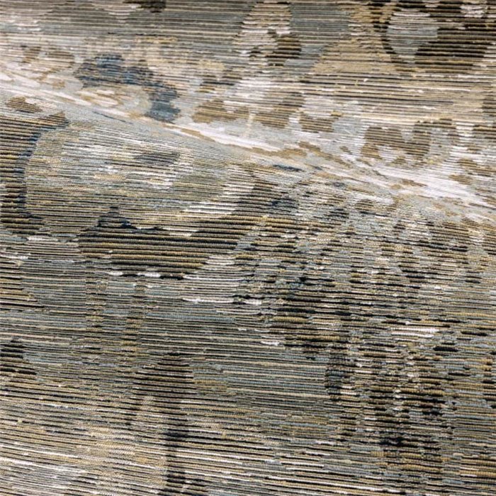 Casamance|Revestimiento pared jacquard inspirado tapices Verdure azul piedra|Revestimientos de Pared