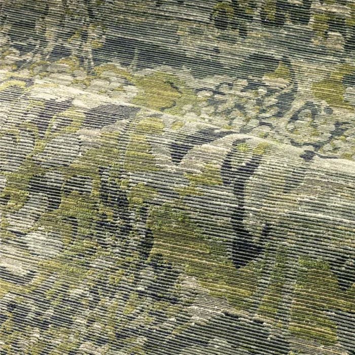 Casamance|Revêtements Muraux jacquard extra-large gris taupe classique|Revêtements Muraux