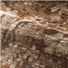 Casamance|Wallcovering jacquard burnt orange Verdure style|Wall Coverings