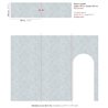 Casamance|Wallcovering jacquard pearl grey enveloping textures|Wall Coverings