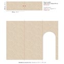 Casamance|Wallcovering jacquard ivory orange sophisticated texture|Wall Coverings