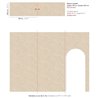 Casamance|Wallcovering jacquard ivory orange sophisticated texture|Wall Coverings