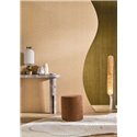 Casamance|Revêtements Muraux lin plissé ton olive|Revêtements Muraux