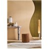 Casamance|Revêtements Muraux lin plissé ton olive|Revêtements Muraux