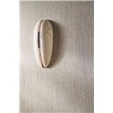Casamance|Wandverkleidung Leinen plissiert schwarz|Wandverkleidungen
