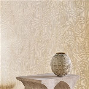 Casamance|Moderne geometrische Tapete braun-schwarz|Hochwertige 2