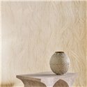 Casamance|Wallcovering linen relief metallic platinum details|Wall Coverings