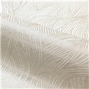 Casamance|Revêtements Muraux lin relief détails métalliques platine|Revêtements Muraux