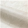 Casamance|Wallcovering linen relief metallic platinum details|Wall Coverings