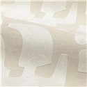 Casamance|Revêtements Muraux lin coton brodé ivoire craie|Revêtements Muraux