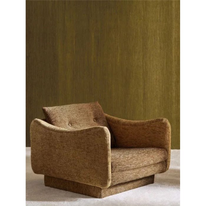 Casamance|Wallcovering pleated linen wallcovering clay tone sophisticated|Wall Coverings