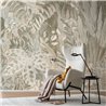 Rasch|Mural pared botánico jungla tropical gris|Murales de Pared
