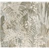 Rasch|Papier peint panoramique botanique jungle tropicale gris|Panoramiques