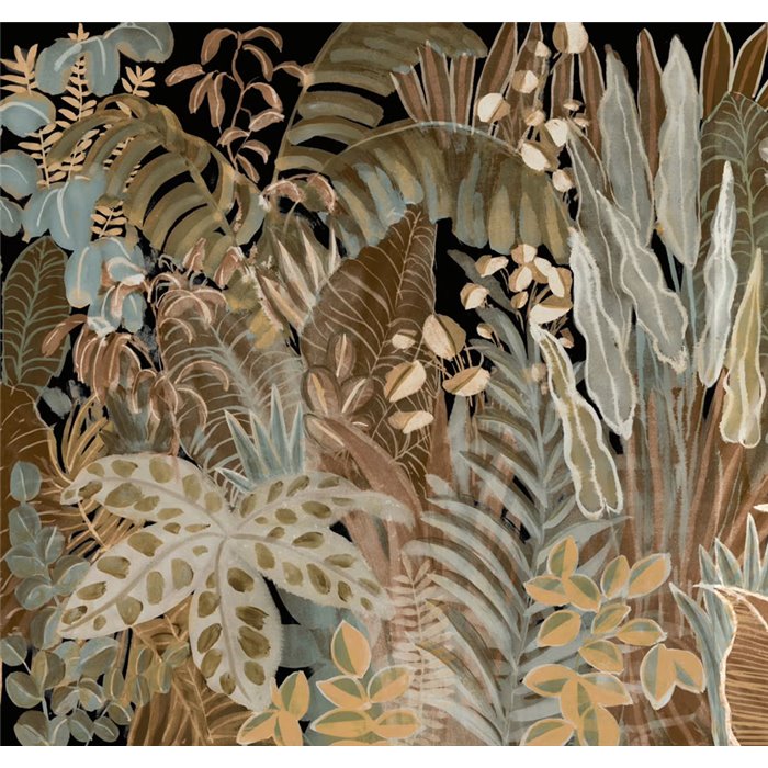 Rasch|Papier peint panoramique plantes exotiques grandes feuilles|Panoramiques