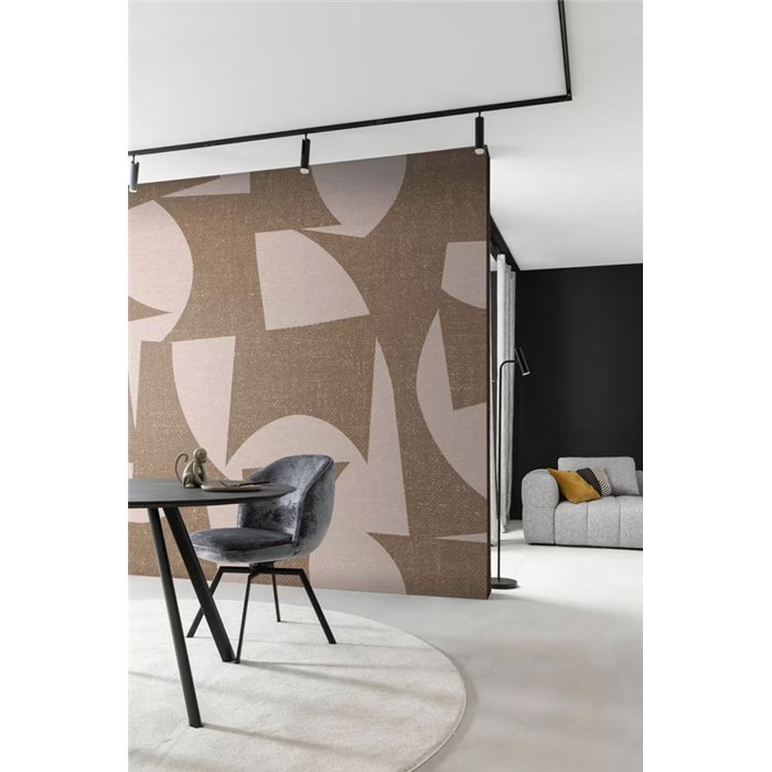 Rasch|Wall mural geometric abstract pink|Wallmurals