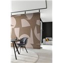 Rasch|Wandbild geometrisch abstrakt rosa|Wandbild