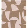 Rasch|Papier peint panoramique géométrique abstrait rose|Panoramiques