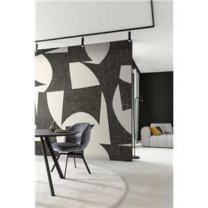 Caselio|Blaue und goldene Blumentapete mit Glanz, ideal fürs Wohnzimmer|Gastronomie & Hotellerie 2