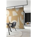 Rasch|Wall mural modern geometric yellow|Wallmurals