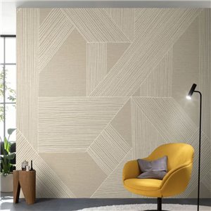 Rasch|Wallpaper modern oil-blue geometric|Modern