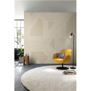 Rasch|Wallpaper modern oil-blue geometric|Modern 2