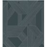 Rasch|Papier peint panoramique moderne motif géométrique bleu|Panoramiques