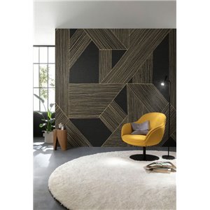 Rasch|Tapete modern geometrisch petrolblau|Modern 2