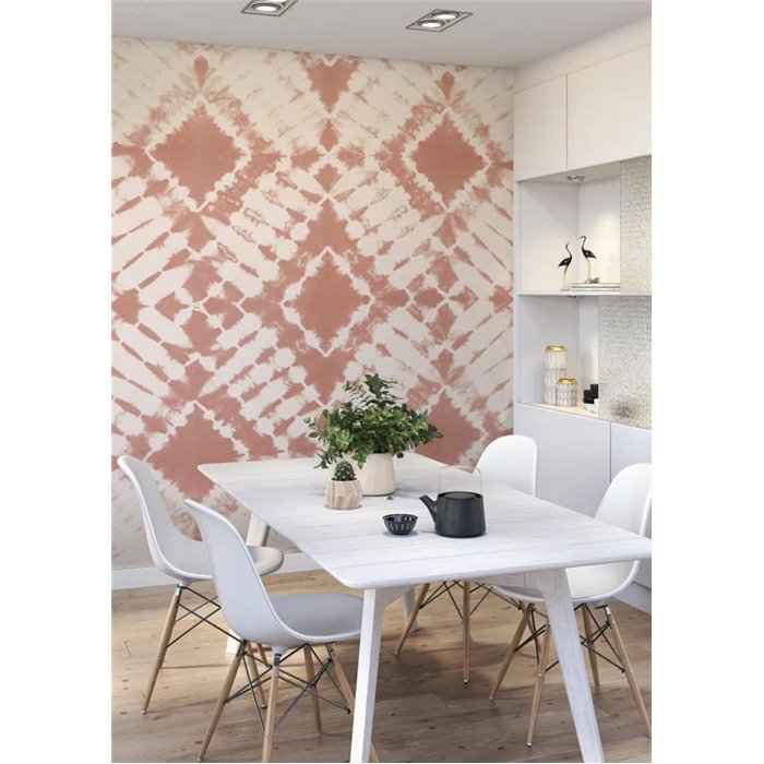 Rasch|Papier peint panoramique motif batik rouge|Panoramiques