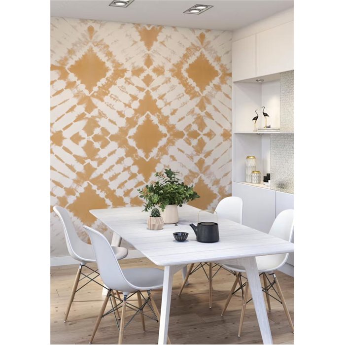 Mural pared boho chic naranja - Rasch Beachhouse 367676