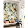 Rasch|Wall mural magnolias watercolor effect pastel green|Wallmurals