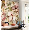 Rasch|Wall mural magnolias watercolor effect pastel pink|Wallmurals