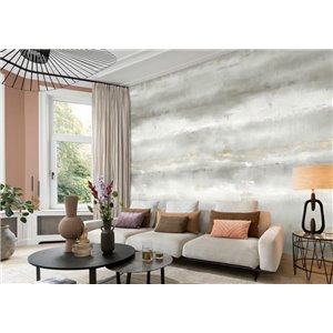 Rasch|Wall mural stucco watercolor effect blue|Wallmurals 2