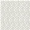 Rasch|Wallpaper 3D gray and white geometric|Retro