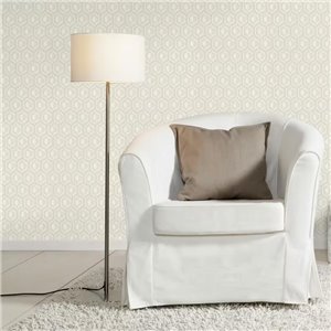 Casadeco|Papier peint rayures bleu et marron rétro moderne|Papier Peint 2