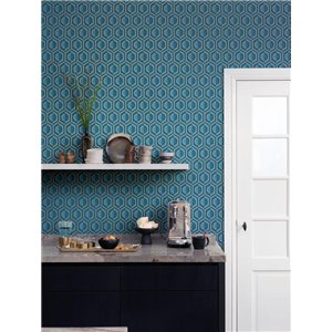 Rasch|Wallpaper 3D cones grey and brown modern style|3D Effect 2