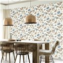 Rasch|Wallpaper romantic white boho flowers|Floral