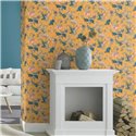 Rasch|Wallpaper Boho floral yellow|Floral
