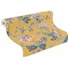 Rasch|Papier peint fleuri Boho jaune|Floral
