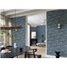 Rasch|Wallpaper tropical palms blue turquoise golden|Floral