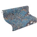 Rasch|Wallpaper tropical palms blue turquoise golden|Floral
