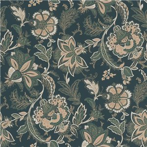 Papeldecor|Tapete Boho leuchtende Blumen|Tapeten