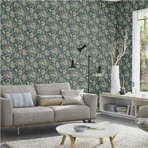 Papeldecor|Tapete Boho leuchtende Blumen|Tapeten 2