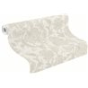 Rasch|Wallpaper romantic light gray floral|Floral