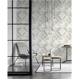 Rasch|Wallpaper geometric diamonds and triangles|Geometric 2